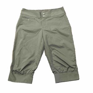 Merrell Pants Womens 8 Moss Green Capri Cropped Hiking Outdoors 31 X 17” Inseam